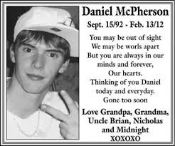Daniel McPherson Obituary