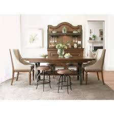 41.75 high 25.25 wide 22.5 deep seat: Pennsylvania House New Lou Cast Iron Base Dining Table 7pc Set In Cognac 071655 Code Univ20 For 20 Off By Dining Rooms Outlet