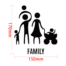 511 82 keluarga baru lahir. Rylybons Car Sticker Body Window Door Cartoon The Happy Family Vinyl Car Stickers And Decals Auto Accessories Car Stying 17 15cm Car Sticker Car Stickers And Decalsvinyl Car Stickers Aliexpress