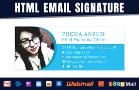Raselarafat1996 I Will Design Clickable Html Email Signature Gmail Outlook Email Signature For 10 On Fiverr Com Html Email Signature Email Signatures Outlook Email Signature