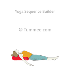 Fish Pose Bolster Yoga Matsyasana Bolster Yoga Sequences Benefits Variations And Sanskrit Pronunciation Tummee Com In 2020 Fish Pose Restorative Yoga Sequence Yoga Sequences