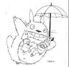 My neighbour totoro coloring pages. Chibi Totoro Coloring Pages Novocom Top