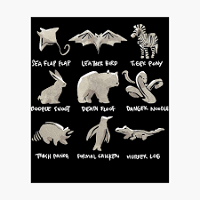 This investigation can be a real fun! Animals Of The World Funny Vintage Humor Poster By Madsjakobsen Redbubble