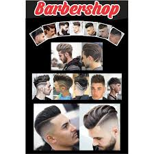 60+ model rambut pria (gaya potongan pendek & panjang) guys, berpenampilan penuh gaya pasti jadi dambaan tiap orang, ya. Poster Gaya Rambut Pria Wanita Anak Shopee Indonesia