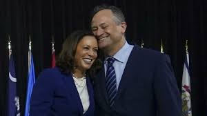 Ella spoke in the video that played right before kamala. Kamala Harris And Doug Emhoff Inside Their Relationship And Family Life Entertainment Tonight