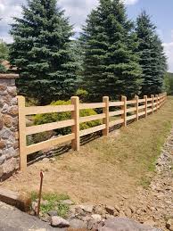 Free next day delivery available, free collection in 5 minutes. Custom Rough Sawn Cedar Post And Board Mt Pocono Fence Facebook