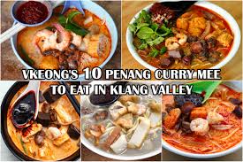 Penang curry mee is basically yellow noodle and rice vermicelli in coconut based curry stock with cockles,cuttlefish heads,fried soya bean curd(tau pok) this type of noodle can be found in penang and in selangor pj. Top 10 Non Halal Penang Curry Mee In Klang Valley
