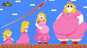 Evolution of Fat Peach: Princess Peach Super Sized in Maze Mayhem | Game  Animation - YouTube