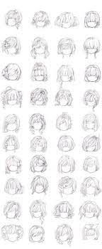 49 Ideas Hair Drawing Reference Bangs Manga Hair Drawing Hair Tutorial Anime Hair