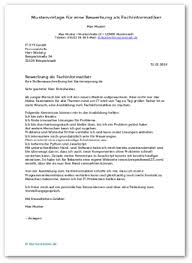 Check spelling or type a new query. Bewerbung Fachinformatiker Tipps Vorlagen Formulierungen
