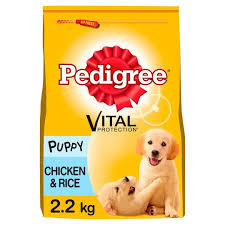 pedigree dry complete puppy chicken rice 2 2kg