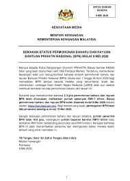 Semakan bpn 2021 bantuan prihatin nasional / bpr dibuka sekarang! Latest On Says On Twitter Finance Minister Says Bpn Aid For 2 3 Million New Applicants To Be Paid Put From 15 May He Said That Lhdn Has Approved A Cumulative Total Payout