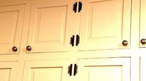As long as the doors are not lipped, you can add these cup holes yourself with this kreg jig. Learn Ways To Replace Kitchen Cabinet Hardware And Steps To Paint Kitchen Cabinets Video Hgtv