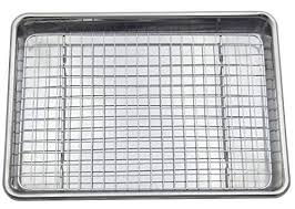Checkered Chef Stainless Steel Quarter Sheet Pan And Rack Https Www Amazon Com Dp B07z4pdj1y Ref C In 2020 Best Baking Sheets Stainless Steel Oven Jelly Roll Pans