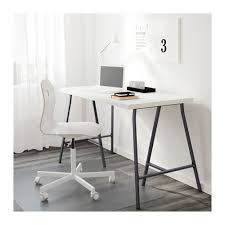 Linnmon Lerberg Table White Gray 47 1 4x23 5 8 Ikea Home Office Design Home Office Layouts Home Office Accessories