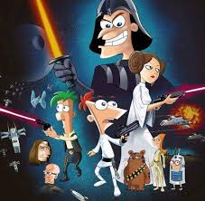 Phineas And Ferb Meets Star Wars In Special 2014 Episode Phineas And Ferb Disney Star Wars Star Wars Episodes