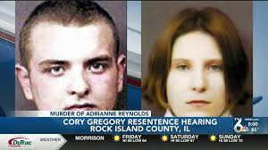 Cory Gregory, convicted of Adrianne Reynolds’ 2005 murder, in court for  resentence hearing