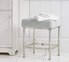 There are many bathroom vanity ideas that you can choose. Vanity Stool Pottery Barn