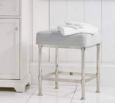 The average selling price for a bathroom vanity stool at 1stdibs is $3,800, while they're. Vanity Stool Pottery Barn