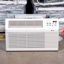 This acronym stands for seasonal energy efficiency ratio and reflects the proportion of energy used that that translates directly into cooling. New Amana Pbh Series 9 000 Btu Ttw Window Air Conditioner 115 Volt 15 Amp With Digital Controls And Heat Pump
