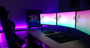 monitor tischhalterung fur led und lcd monitor schreibtisch monitorstander neigbar 180 schwenkbar 360 hohenverstellbar 10 kg fur a halterung led gamer zimmer