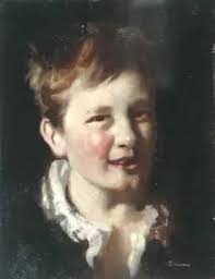 Study of a Country Boy by Archibald George Barnes Reproduction For Sale