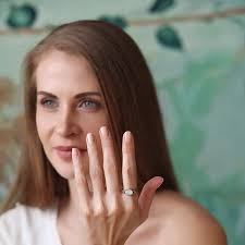 Mother of Pearl Ring-925 Sterling Silver-dainty Ring-gemstone  Rings-oxidized Ring-jewelry-handmade Silver Ring-gift Ring-bohemian Ring