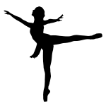 Download Ballerina Silhouette Free Svg SVG Cut Files
