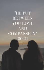 And He Put Between You Love And Compassion In 2020 Compassion Quran Quotes Quran