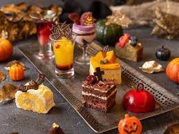 Yokohama Bay Sheraton Hotel Towers Sweets Parade Halloween Pumpkin Tarts Afternoon Tea Dessert Buffet