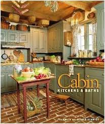 10 Terrific Kitchen Floor Ideas With Green Cabinets Photograph Log Home Kitchens Log Cabin Kitchens Cabin Kitchens