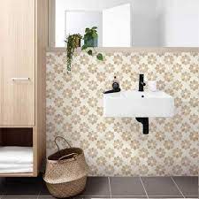 Check spelling or type a new query. Flower Pattern Beige Marble Stone Bath Wall And Floor Mosaic Tile Kitchen Backsplash