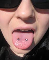 Snake Eyes Piercing Or Horizontal Tongue Piercing Procedure Healing Aftercare Cost Pictures