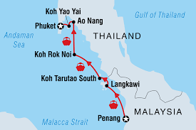 Search and share any place. Tour Cruising Thailand Malaysia Penang To Phuket Intrepid Travel Ttmm