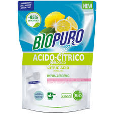 Acido citrico in polvere che permette di preparare facilmente 4 prodotti per la pulizia della casa. Acido Citrico Anidro 450g Anticalcare Ammorbidente Brillantante Bio Puro
