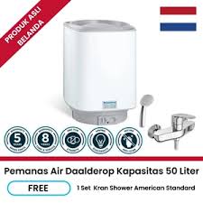 Jual daalderop water heater listrik 50 liter dengan harga rp 18800000,00 dari perwira duta indonesia Jual Daalderop Pemanas Air Water Heater Listrik 50 Liter Free Kran Shower Promo Home Sweet Home Jakarta Indotrading