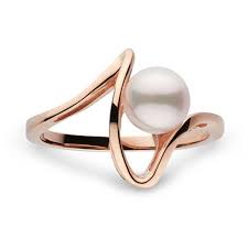 Black And White Pearl Rings Silver Cordon Collection Akoya Pearl Ring 76 Liked On Polyvore Featuring Jewelry Rings Pearl Ring Yellow White Pearl Ring Akoya Pearl Ring White Pearl Jewelry