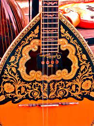 Traditional Bouzouki Instrument Opa Riverside Greek Fest Greek Music Folk Dance Instruments