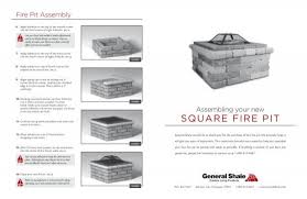 Modern house numbers are durable and made to last. Square Fire Pit English Instructions Pdf General Shale