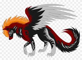 Hd wallpapers and background images. Adoptible For Wolfhome By Shadowgodofart Anime Fire Wolves With Wings Free Transparent Png Clipart Images Download