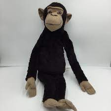 Ikea Vralapa Monkey Chimp Chimpanzee Plush Brown 21 Stuffed Animal Ikea Monkey Plush Chimp Chimpanzee