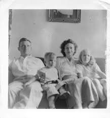 1950 S Black And White Family Photos Photograph Snapshot Vintage Black And White Family Boy Girl Couch 1950 S