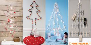 Manca poco meno di un mese al 25 dicembre ed è ufficialmente iniziata la corsa all'albero di natale più bello. 30 Idee Per Alberi Di Natale Da Parete Fai Da Te Pianetabambini It