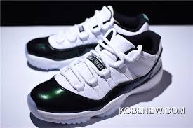Air Jordan 11 Retro Low Easter White Emerald Rise Black Shoes Copuon Air Jordans Nike Kobe Shoes Kobe Shoes