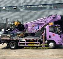 New Isuzu Manlift aerial platform bucket truck