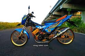 50 Foto Gambar Modifikasi Satria Fu Thailook Terbaik Terkeren Air Brush Kontes Drag Bike Com Gambar Sepeda Sepeda Motor
