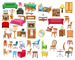 Variety Of Furniture Vector Graphic Graphic Hive