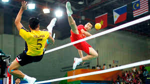 Sepak takraw differs from the similar sport of footvolley in its use of a rattan ball and only allowing players to use their feet, knee. Sepak Takraw Sejarah Yang Pernah Tercipta Sportivo