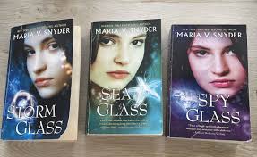 Storm Glass, Sea Glass, Spy Glass by Maria V. Snyder-3 Book Set  9780778314554