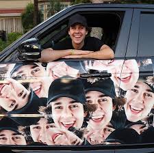 A Cutie That Car Wrap Tho David Dobrik Daviddobrik Vlogsquad Bae Babe Cute Cutie Lovehim David Dobrik Vlog Squad David